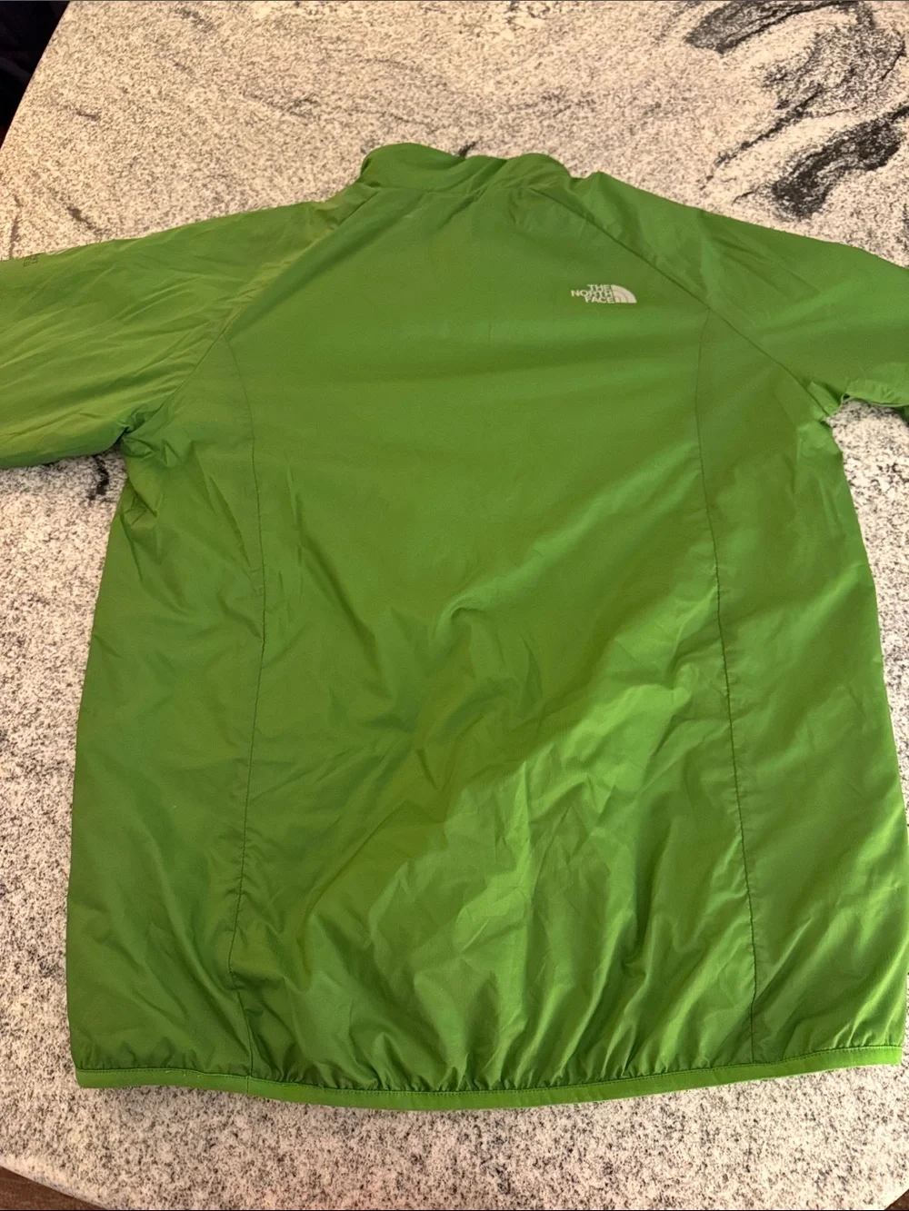 The North Face Zephyrus Pullover Island Grass Green Half-Zip Large NWT